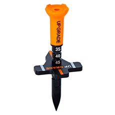 업그레이드 높이조절 에이밍 눈금골프티꽂이, 주황, 1개