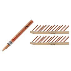 Pentel 飛龍文具 油漆筆 MSP10-ME 青銅 12支, 1色, 2盒