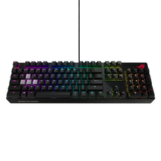 ASUS 華碩 REPUBLIC OF GAMERS ROG Strix Scope NX 電競 Wired 機械式鍵盤 RGB 背光 茶軸 黑色 XA02