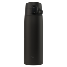 ZOJIRUSHI 象印 無縫上蓋單鍵式保溫杯 SM-VB, 1個, 柔和黑, 600ml