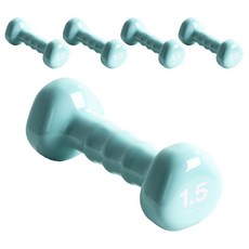아이워너 PVC 삼각 아령, 1.5kg, 5개