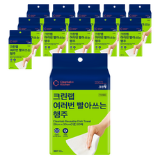 CLEANWRAP 可重複使用廚房抹布, 12個, 20入