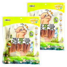 DANLO 丹露 機能潔牙骨 視力保健 六星螺旋設計, 鮮雞味, 220g, 2包