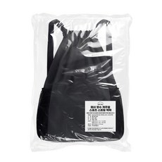 DAILYSHARE 網眼防水休閒運動束口後背包, 黑色, 1個