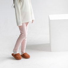 YEROOYENA 兒童柔軟燈芯絨毛內搭褲