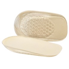 FOOTINSOLE 女性用矽膠增高蜂巢氣墊後腳跟鞋墊