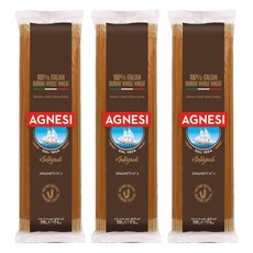 아그네시 통밀 스파게티 N.3, 500g, 3개