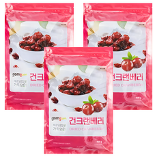 gomgom 蔓越莓乾 800g, 3包