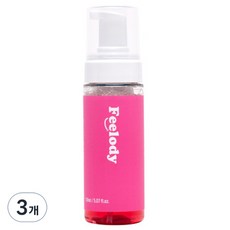 Feelody AHA PHA 痘痘 積雪草 痤瘡 維他命 鮮奶油 奇蹟泡泡 潔面乳, 3個, 150ml