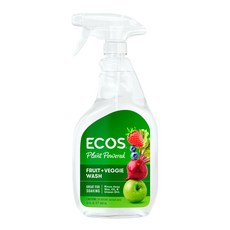 ECOS 天然環保蔬果清潔噴霧, 有效去除油脂汙垢 650ml, 1瓶