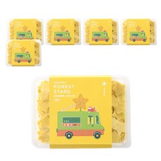 森林麵食 森林星星麵 黃金南瓜, 寶寶麵條 200g/盒, 6盒