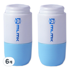 투코비 택배 송장 클리너 커터칼 올인원 리필 블루 10ml, 투명, 6개