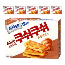 ORION 好麗友 千層酥打餅乾 可頌風味, 196.8g, 6盒