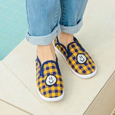 bimbobimba 兒童格紋平底鞋