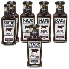 Kuhne 冠利 煙燻胡椒燒烤醬, 235ml, 6個