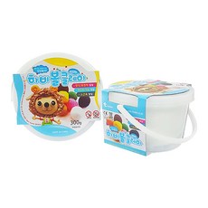 토단교재 하비볼 유아용 클레이 2p, 흰색, 300g