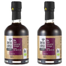terra creta 紅巴薩米克醋, 250ml, 2個
