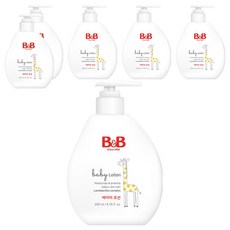 B&B 嬰兒保濕護膚乳液, 200ml, 6瓶