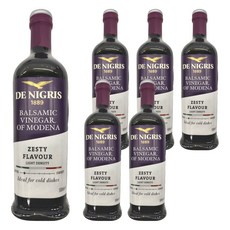 DE NIGRIS 德尼格斯 摩德納巴薩米克醋 清爽風味, 500ml, 6瓶