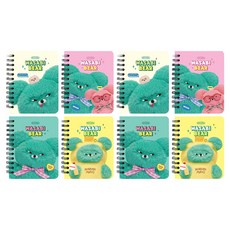 PINKFOOT 芥末熊合紙筆記本4種套組, 2套, 混色