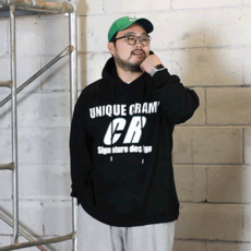 Cramp 大尺碼俱樂部 CR 連帽T恤 NO.2