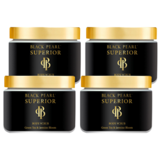 SEA OF SPA 黑珍珠身體去角質霜, 350ml, 4罐