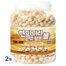 닥터스원 기름제로 현미 귀리 곤약 팝콘, 2개, 240g