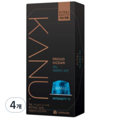 카누 바리스타 머신 전용 캡슐커피 프라우드오션, 9.5g, 10개입, 4개 9.5g, 10개입, 4개