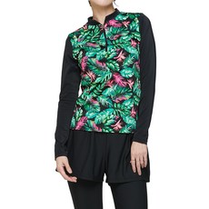 ILIKAI 女款叢林綠防磨衣 + 水上緊身褲套裝