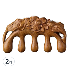 도이뮤 두피 괄사 마사지기 21, 2개