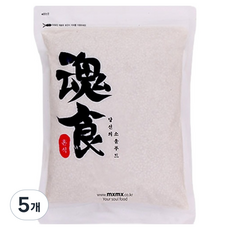 혼식 늘보리쌀, 1kg, 5개