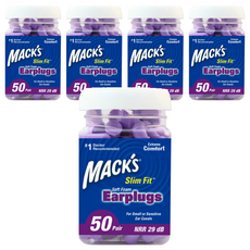 MACK'S Slim Fit 防噪音耳塞 29Db, 5個
