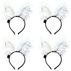 ebabyland LED兔子頭帶, 混色, 4個
