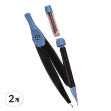 Sevenjip 迷你圓規 藍色, 2個