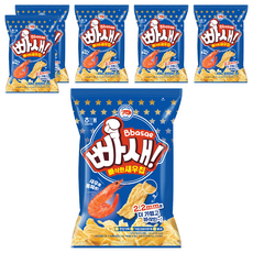 해태제과 빠새 빠삭한새우칩, 120g, 6개
