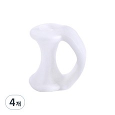 Bloomsunny 小腳趾保護緩衝環 白色, 4個