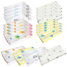 Avade 人物紗手帕20片C款套裝