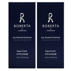 roberta di camerino 車用出風口芳香劑 水漾藍 補充包 7ml 1入, 2個