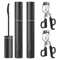 루나 래쉬 익스트림 픽싱 마스카라 7.5g + 컬 픽싱 뷰러 세트, 2개, 3호 애쉬(마스카라)