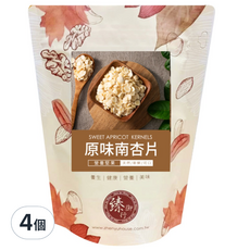 臻御行 原味南杏片, 4個, 300g