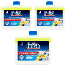 피니시 식기세척기 세정제 레몬, 250ml, 3개