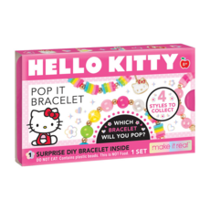 make it real 美麗夢工坊 驚喜手鍊匣 8歲以上, Hello Kitty, 1盒