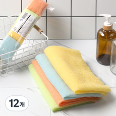 코멧 홈 베이직 샤워타월, 12개, 1개입