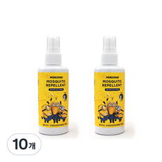 유니버셜 상상과상상 미니언즈 이카리딘 모기기피제 라벤더향, 100ml, 10개