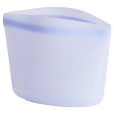 stasher 碗形矽膠密封袋 粉紫 473ml, S, 1個