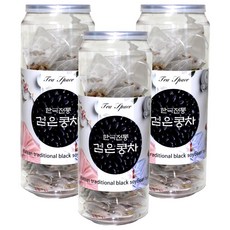 한국전통 검은콩차 티백, 1.3g, 20개입, 3개