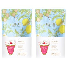 쌍계명차 프루트 허그 파우치 사과히비스커스, 1.5g, 20개입, 2개