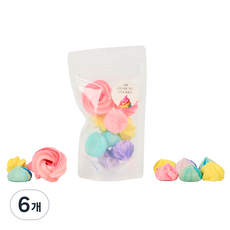 ARIGAMSUNG 口袋型原味蛋白酥餅, 6個, 10g