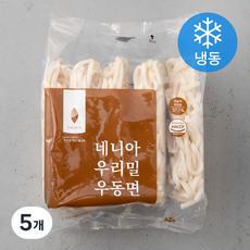 네니아 우리밀 우동면 (냉동), 1.15kg, 5개
