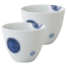 Saikai 西海陶器 日本陶瓷茶杯, 丸紋, 1組